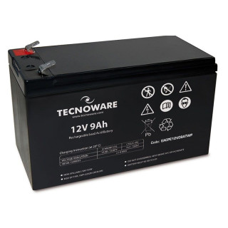 TECNOWARE BATTERIA TECNOWARE 12VDC 9AH ERMETICA AL PIOMBO